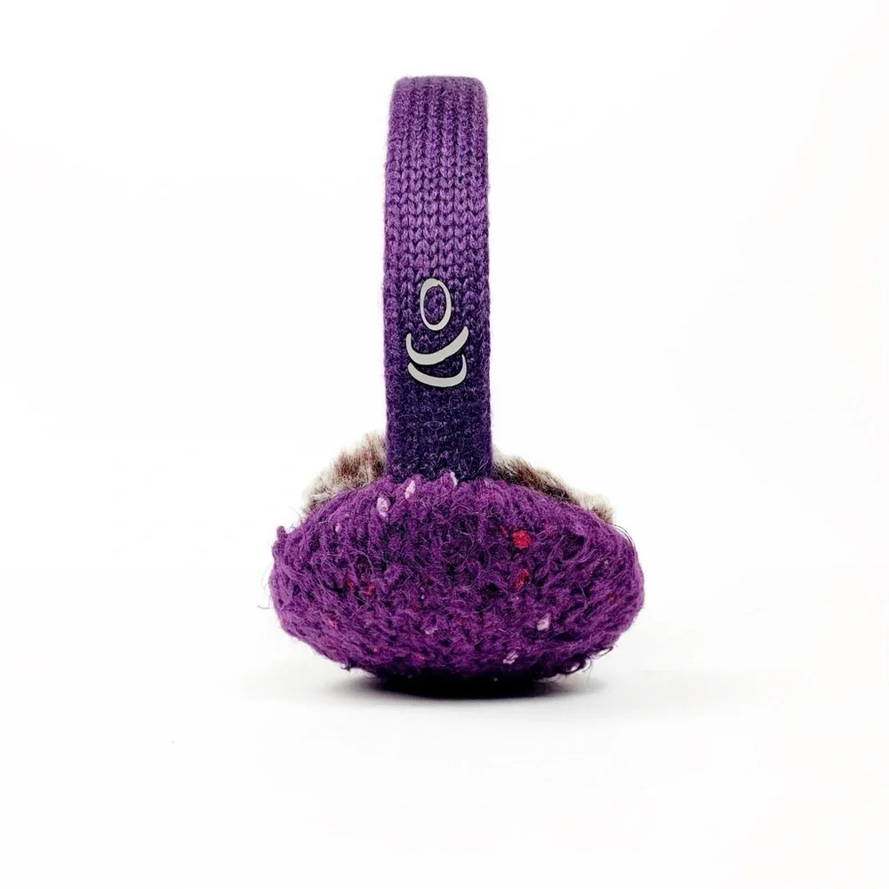 Cuddl Duds Purple Glove & Ear Muff Set • Touchscreen Gloves • Cozy Winter Gift
